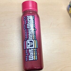 Starbucks x Disney World  Pink Metallic Water Bottle